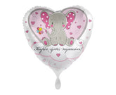 Μπαλόνι Φοιλ 17" Καλώς Ήρθες Κοριτσάκι / 43 εκ